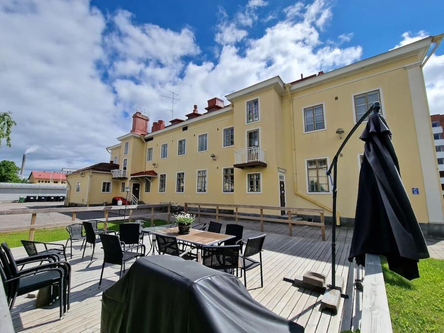 Tyylikaes City Studio, Terassi Ja Ilmainen Parkki Vanha Postitalo Varkaus Exterior foto